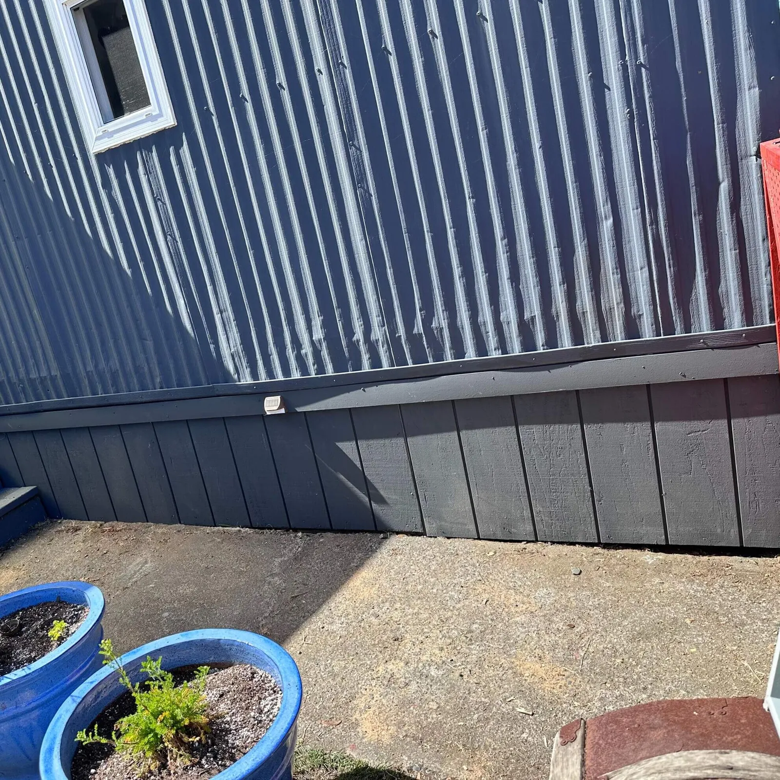 house with closed crawl space